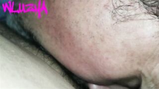 Last night the neighbor saw how I masturbated and sucked my pussy very well so I sucked his cock very good - 11 image