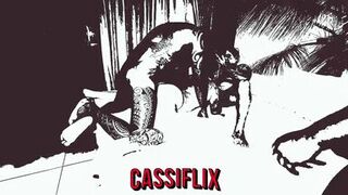 That whoredom with a lot of black and just me as a white girl getting a hard dick in my pussy and ass - Cassiflix - 12 image