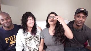 Casting Desperate Amateurs Crimson Hollee Misty Isabella having their tight pussies banged rough - 15 image