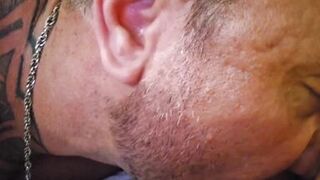 Hot brunette loves oral sex and a finger in the ass - 5 image