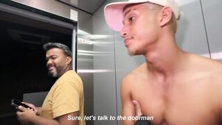 Big ass neighbor convinces me to fuck inside the elevator - Kylei Ellish & Millan Rodriguez - 11 image