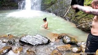 Morbid Masturbates While I Get Naked in the River - Silvana Lee & Brian Evansx - 4 image
