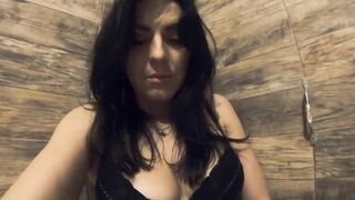 MilfyCalla-Masturbating and peeing after ironing a winter puffer coat - 5 image