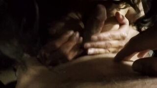 mature latina shows off her amazing big Double D boobs and gives blowjob - 12 image