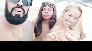 BEHIND THE SCENES OF A WONDERFUL DAY AT A NUDE BEACH, "XANDELLE AND THE HONEY FAIRY" - 11 image