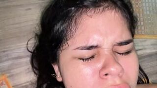 I bring food to my husband and he fucks me in the dining room - 1 image