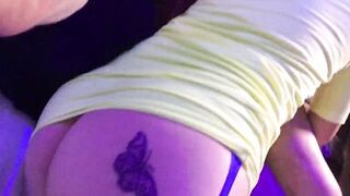 I was horny and he was not... until I showed up dressing slutty and grabbed his cock with my lips - 12 image