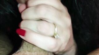 Milf Housewife gets sucks dick until Cum in her Mouth - 12 image