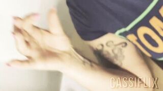 My beach tennis teacher couldn't stand seeing my big ass and had a hard-on during class! - 2 image