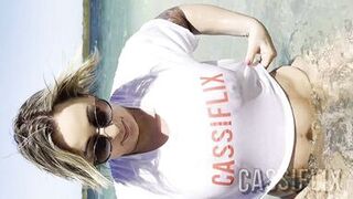 My beach tennis teacher couldn't stand seeing my big ass and had a hard-on during class! - 6 image