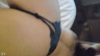 My latina sidechick sucks my dick - 10 image