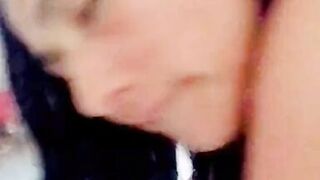 The husband left her alone and she followed the neighbor who had been wanting her for a while. - 9 image