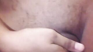 Schoolgirl fucks her pussy hard with a huge dildo - 6 image