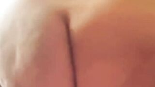 Bbw shakes her huge oily booty for her boyfriend - 6 image