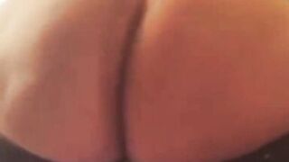 Bbw shakes her huge oily booty for her boyfriend - 8 image