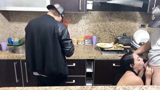 My Wife must pay the House Debt with her Body while I Cook next door and Listen to how NTR Enjoys it - 3 image