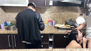 My Wife must pay the House Debt with her Body while I Cook next door and Listen to how NTR Enjoys it - 4 image