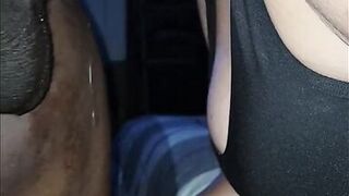 gagging and drooling on the dick - 5 image