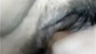 sexy hot bbw gets pleasure from her new sex toy a thick brown dildo that squirts cream out of her cute shaved pussy - 5 image