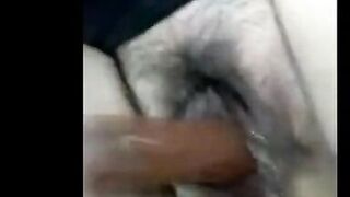 sexy hot bbw gets pleasure from her new sex toy a thick brown dildo that squirts cream out of her cute shaved pussy - 9 image