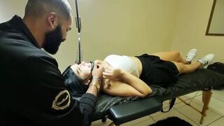 FAKE DESIGNER - Big Tits Brunette fucks Bbc - 13 image