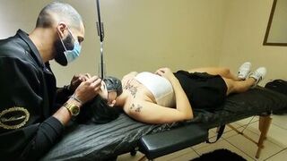 FAKE DESIGNER - Big Tits Brunette fucks Bbc - 2 image