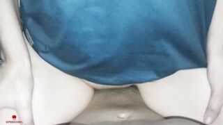 My stepsister needs a checkup on her nice-looking wet crack and I end up banging her until I cum in her - 14 image