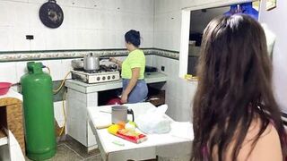 my stepsister copulates my fur pie with a carrot and makes me squirt - 2 image