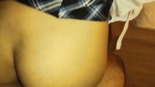 Glamorous Latin Babe whore in a miniskirt goes from the university str8 to the motel - 9 image