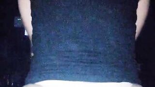 My Slender Wife Shows Me Her Butt and Jumps on my Cock and I gladly let myself go cuz I love seeing her a-hole bouncing o - 2 image