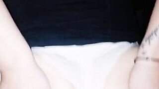 My Slender Wife Shows Me Her Butt and Jumps on my Cock and I gladly let myself go cuz I love seeing her a-hole bouncing o