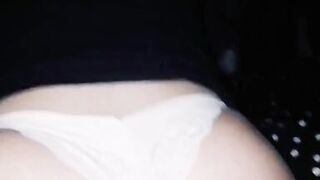 My Slender Wife Shows Me Her Butt and Jumps on my Cock and I gladly let myself go cuz I love seeing her a-hole bouncing o - 6 image