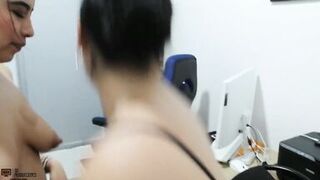 discover my employee very lascivious, it turns me on and I end up licking her butt - Porn in Spanish - 10 image