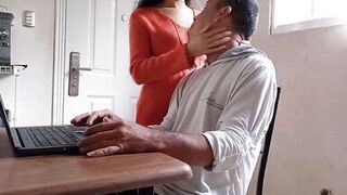 Doesn't let work! Since that babe insists and I'm so weak, I have to fuck stepsister with a very hawt cum-hole. - 2 image