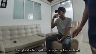 The concupiscent vayolet gives me rich oral job sex in swap for information from her spouse's cuckold - Porn in Spanish - 2 image