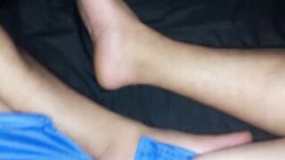 SENSATIONAL!! The stepdaughter at home starts to fuck very intensely with her stepfather - 5 image