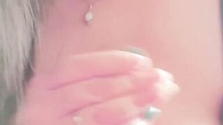 Playing like I'm giving a oral pleasure then I slip it up my fur pie - 2 image