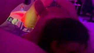 Large A-Hole Big Beautiful Woman Oral Job and Ball Licking - 3 image