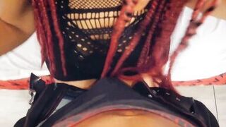 Sex for money with a big ass redhead, she sucks my dick deliciously - 7 image