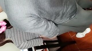 Fucking my horny stepsister with a nice ass in her boyfriend's room - 5 image