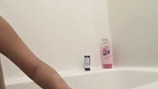 Brunette Beauty In The Bath - 7 image