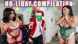 BANGBROS - Epic Christmas Porn Compilation 2022: Both You And Santa Are Cumming Tonight!