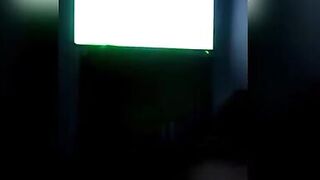 he loses his virginity watching the game of Spain Vs Germany 1-1 how nice to do this. Homemade video - 6 image