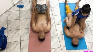 Couples Massage with Happy Ending Girlfriend exchange between Friends who changed their partners - 12 image