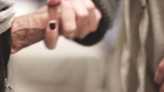 Sharing hotel room with coworker. He masturbates with the door open to tease me. - 5 image