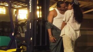 Gorgeous brunette Dee Has Sex In The Basement