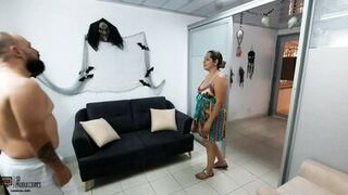 Fucking my horny neighbor without underwear PART 1 - 6 image