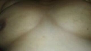 Busty milf loves to swallow cock - 1 image