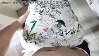 My StepDad's Hot New Inexperienced Wife Screams Like A Whore When I Penetrate Her With My Big Cock - 9 image