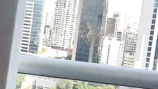 Stepmom with big tits was fucked while she was stuck in the washer - 3 image